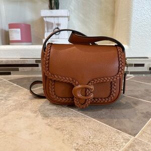 Coach Crossbody Bag in Warm Tan